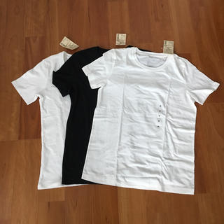 ムジルシリョウヒン(MUJI (無印良品))の無印良品 Mサイズ オーガニックコットンTシャツ 3枚セット(Tシャツ(半袖/袖なし))