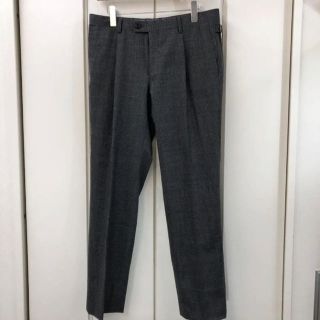 ランバンコレクション(LANVIN COLLECTION)の美品！LANVIN COLLECTION ストレッチウールパンツ(85)(スラックス)