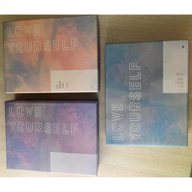 BTS 公式DVD LOVE YOURSELF 3種セットK-POP/アジア