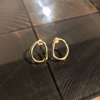 トゥデイフル(TODAYFUL)のシルバー925 オーバルピアス(ピアス)