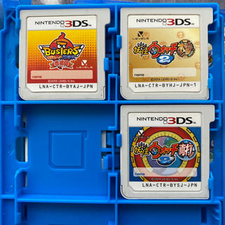 ニンテンドー3DS(ニンテンドー3DS)の妖怪ウォッチ　3DSソフト　3枚セット(家庭用ゲームソフト)