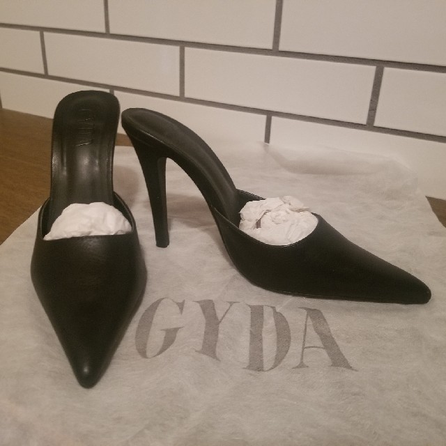 GYDA(ジェイダ)のGYDA ピンヒール 黒 レディースの靴/シューズ(ハイヒール/パンプス)の商品写真