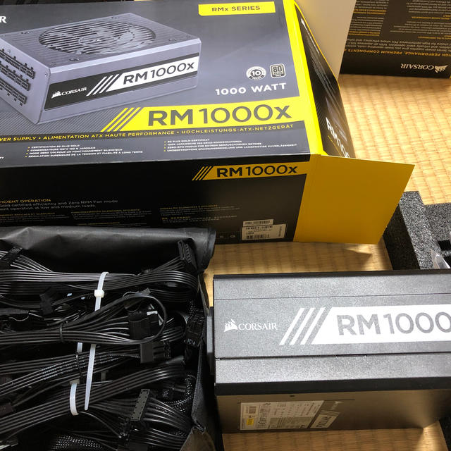 CORSAIR  RM1000x  ATX電源1000W  GOLD