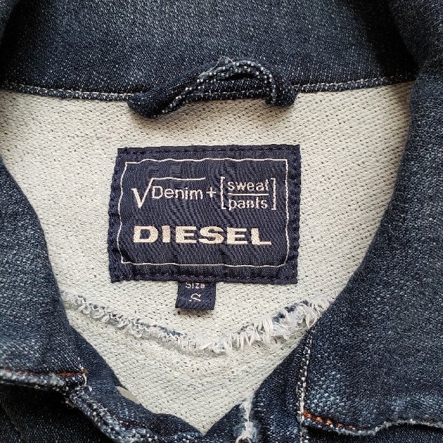 DIESEL(ディーゼル)の再値下げ中‼️★DIESEL★スゥエットデニム★Gジャン★S レディースのジャケット/アウター(Gジャン/デニムジャケット)の商品写真