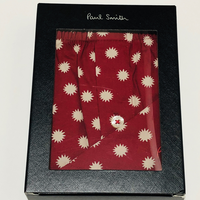 Paul Smith(ポールスミス)の新品★ポールスミス★Mサイズ★男性用★トランクス★ボクサーショート★レッド メンズのアンダーウェア(トランクス)の商品写真