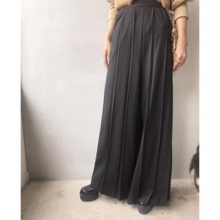 アメリヴィンテージ(Ameri VINTAGE)のAmeriVINTAGE WARM MOISTEANE PLEATS PANTS(カジュアルパンツ)