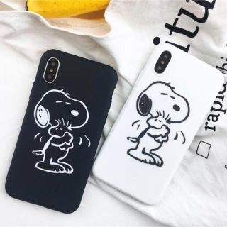 スヌーピー(SNOOPY)のiPhoneケース スヌーピー iPhoneX iPhoneXS おしゃれ(iPhoneケース)