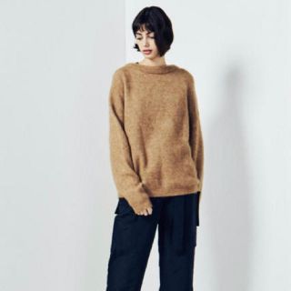 アクネ(ACNE)のアクネストゥディオズ　ニット　ドラマティックモヘア　キャラメルブラウン　今期(ニット/セーター)