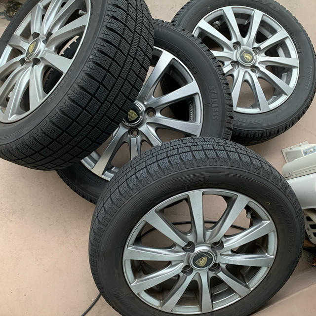 2019 155/65R14 GARIT G5スタッドレスタイヤ ホイール 4本