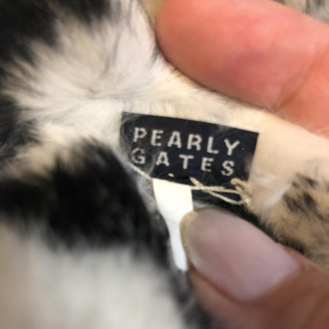 PEARLY GATES(パーリーゲイツ)のにゃん様専用　パーリーゲイツ ☆ イヤーマフラー レディースのファッション小物(イヤーマフ)の商品写真