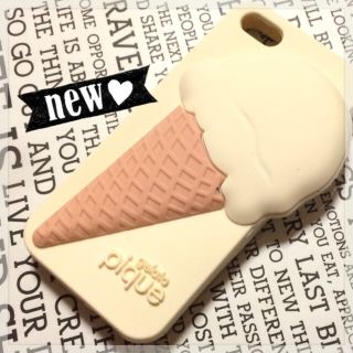 ジェラートピケ(gelato pique)のジェラートピケ♡iPhone6♡白(モバイルケース/カバー)