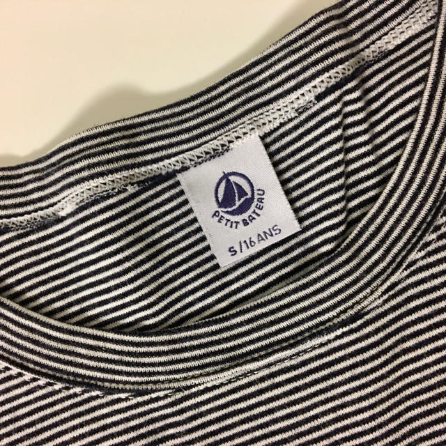 PETIT BATEAU(プチバトー)のプチバトー  カットソー　16ans レディースのトップス(カットソー(長袖/七分))の商品写真