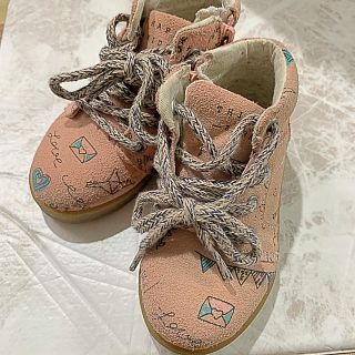 ザラ(ZARA)のZARA Baby 冬用　シューズ　ピンク(フラットシューズ)