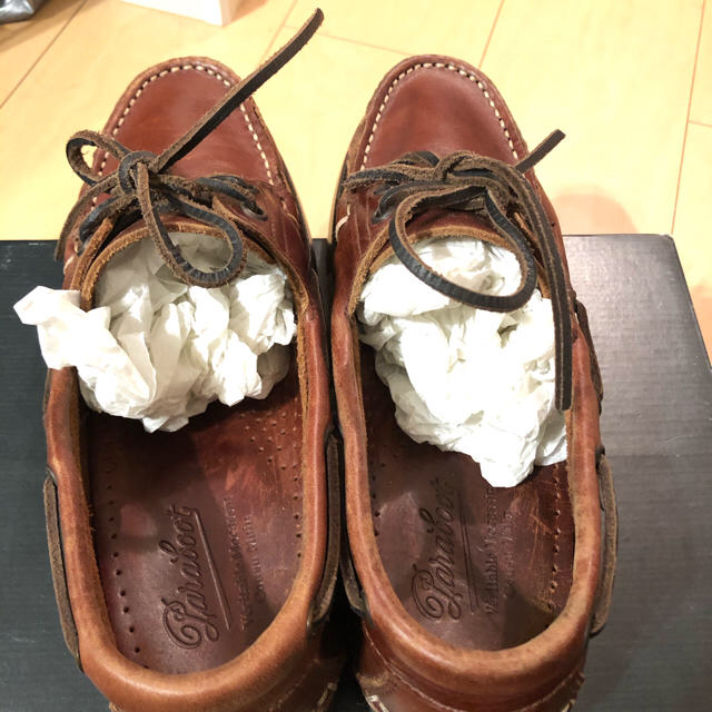 Paraboot(パラブーツ)のパラブーツ　BARTH/MARINE サイズ5.5 レディースの靴/シューズ(ローファー/革靴)の商品写真