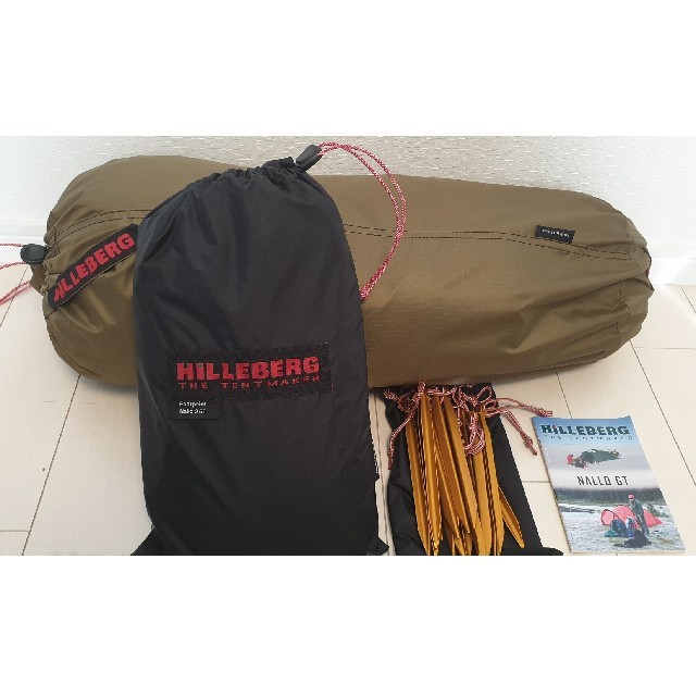 超安い】 HILLEBERG - ヒルバーグ ナロ 3GT フットプリント付き テント