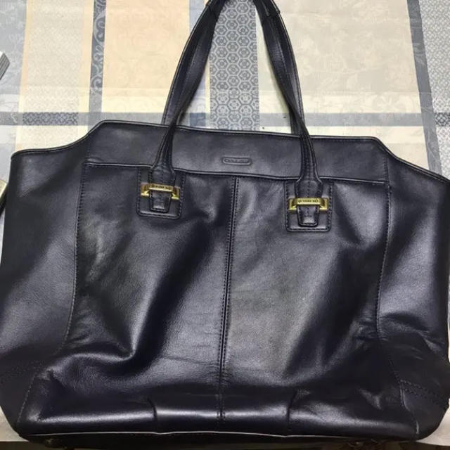 【最終価格】coach ネイビー トートバッグ