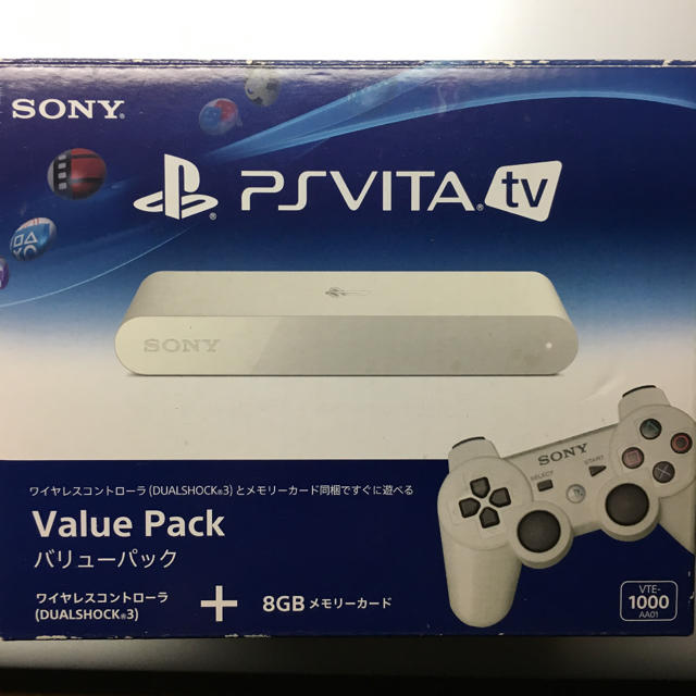 PS Vita TV 本体＋付属品全て(箱あり)