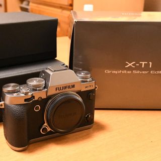 フジフイルム(富士フイルム)の(gento様専用) X-T1 Graphite Silver 美品(ミラーレス一眼)