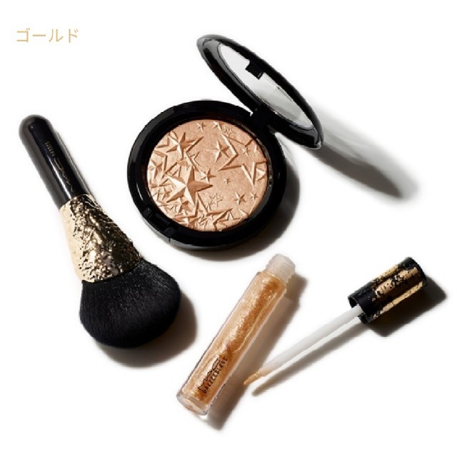 MAC クリスマスコフレ 2019 スプリンクルオブシャインキット ゴールド