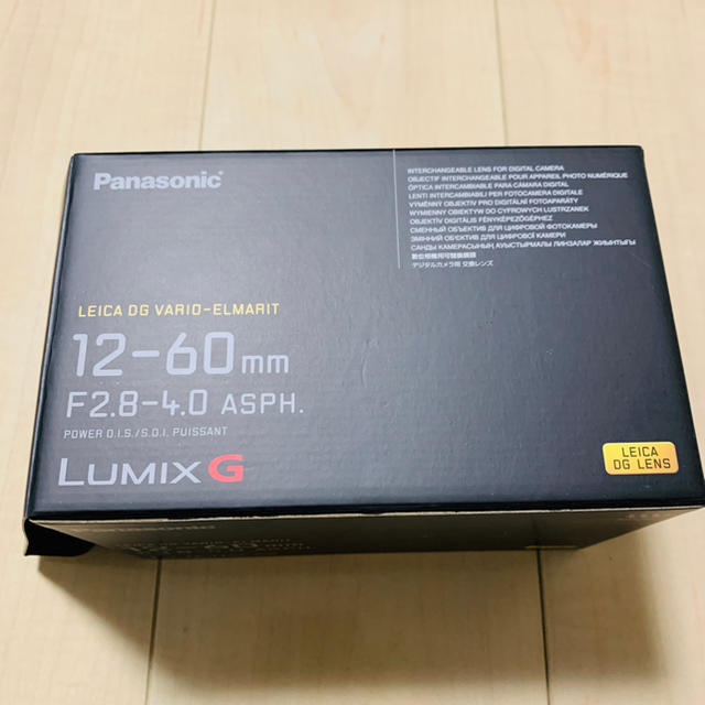 Panasonic leica ズームレンズ 12-60mm lumix