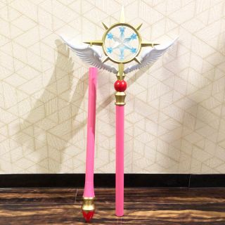 カードキャプターさくら 夢の杖 コスプレ 武器　クリアカード編(小道具)