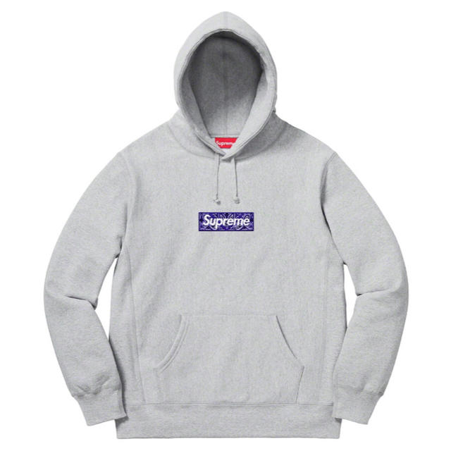 メンズBandana Box Logo Hooded Sweatshirt