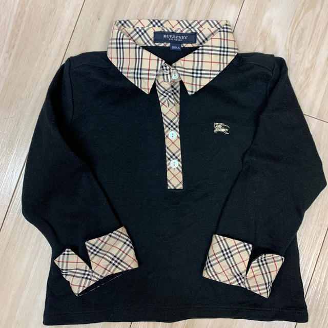 BURBERRY(バーバリー)のバーバリー キッズ ロングTシャツ 100Aサイズ キッズ/ベビー/マタニティのキッズ服男の子用(90cm~)(Tシャツ/カットソー)の商品写真