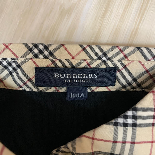 BURBERRY(バーバリー)のバーバリー キッズ ロングTシャツ 100Aサイズ キッズ/ベビー/マタニティのキッズ服男の子用(90cm~)(Tシャツ/カットソー)の商品写真