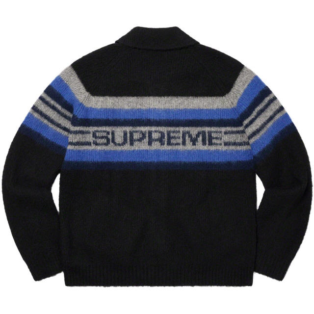 Supreme Brushed Wool Zip Up Sweater Lサイズ