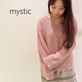 ミスティック(mystic)のmystic vネックニット(ニット/セーター)