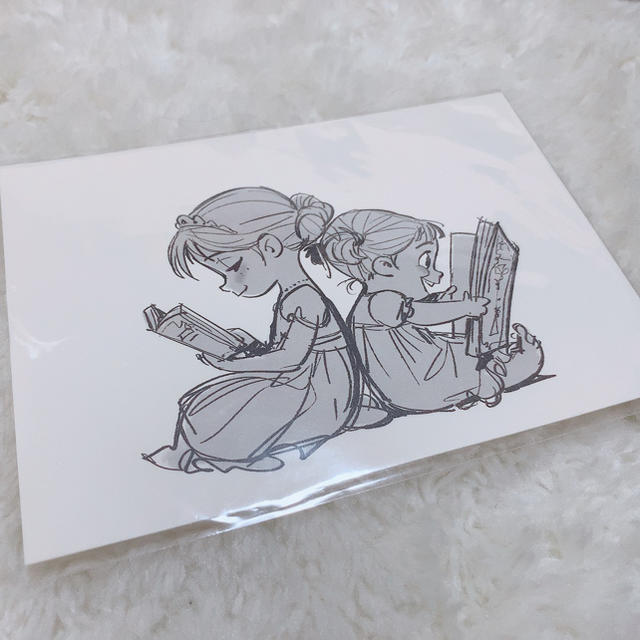 Disney アナ雪 限定グッズ ポストカード 原画 の通販 By Nana S Shop ディズニーならラクマ