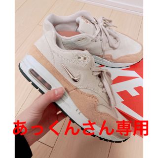 ナイキ(NIKE)の【人気美品24.5cm箱有】NIKE W AIRMAX 1 PREMIUM SC(スニーカー)