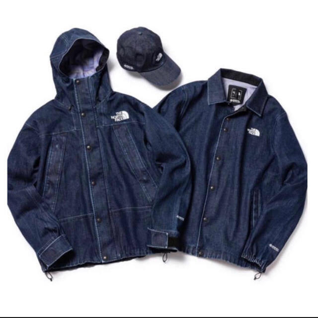 the north face denim jacket