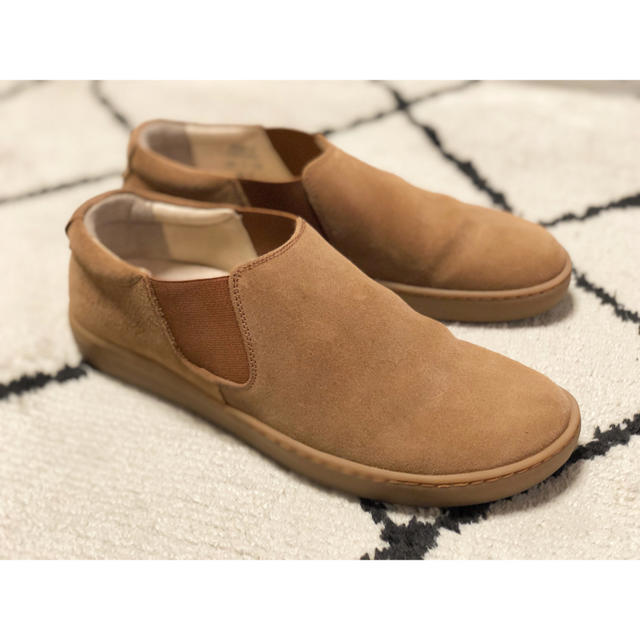 BIRKENSTOCK(ビルケンシュトック)のBIRKENSTOCK スエード サイドゴア スリッポン キャメルブラウン レディースの靴/シューズ(スリッポン/モカシン)の商品写真