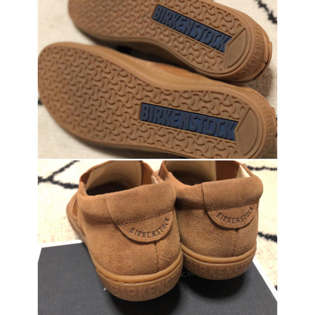 BIRKENSTOCK(ビルケンシュトック)のBIRKENSTOCK スエード サイドゴア スリッポン キャメルブラウン レディースの靴/シューズ(スリッポン/モカシン)の商品写真