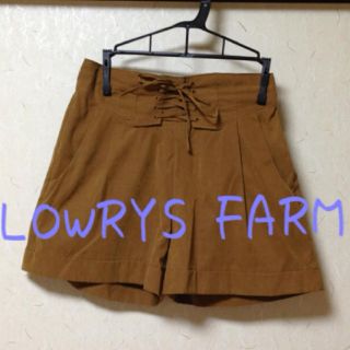 ローリーズファーム(LOWRYS FARM)の秋色ショートパンツ(ショートパンツ)