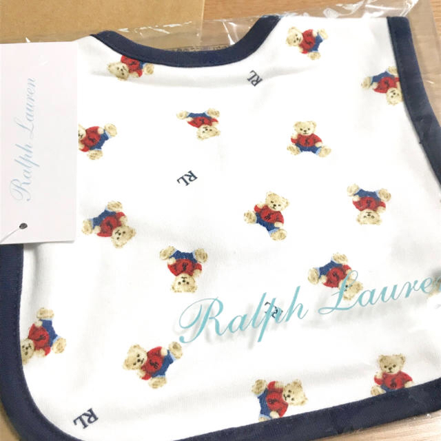 POLO RALPH LAUREN(ポロラルフローレン)の新品 ラルフローレン スタイ キッズ/ベビー/マタニティのこども用ファッション小物(ベビースタイ/よだれかけ)の商品写真