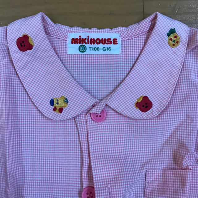 mikihouse(ミキハウス)のミキハウス　ブラウス　100 キッズ/ベビー/マタニティのキッズ服女の子用(90cm~)(ブラウス)の商品写真