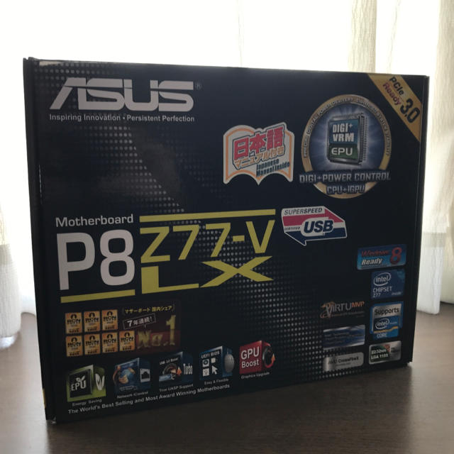 【美品】ASUS P8 Z77-V LX 動作確認済