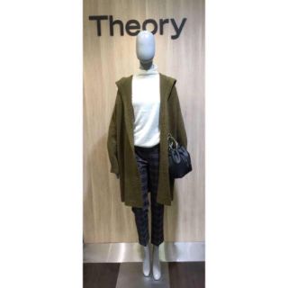 セオリー(theory)の専用 セオリー 18AW フーデッドカーディガン(ニットコート)