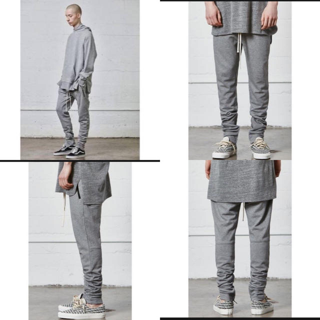 FEAR OF GOD(フィアオブゴッド)の【Mサイズ】Essentials Drawstring Pants Grey メンズのパンツ(その他)の商品写真