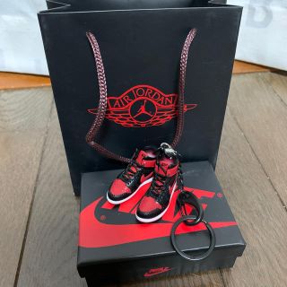 美品　AJ1 ジョーダン1  キーホルダー(キーホルダー)