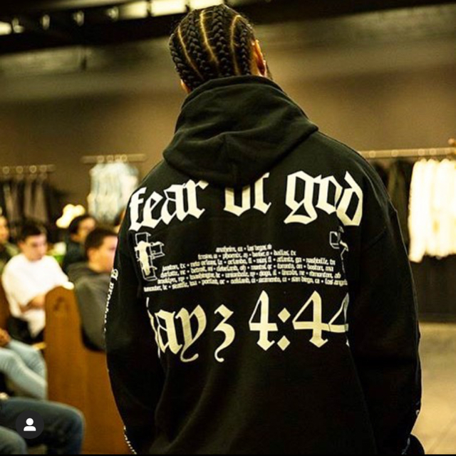 【Lサイズ】FEAR OF GOD JAY-Z Hoodie