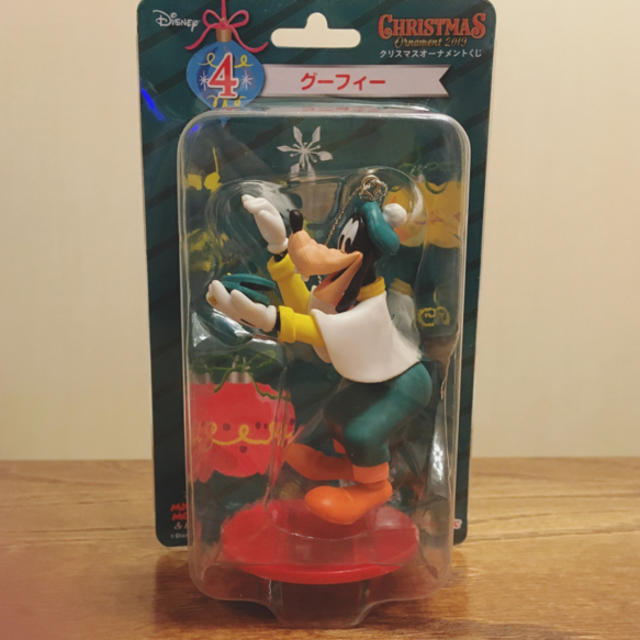 Disney(ディズニー)のクリスマスオーナメント　グーフィー エンタメ/ホビーのおもちゃ/ぬいぐるみ(キャラクターグッズ)の商品写真