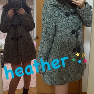 ヘザー(heather)のheather♡ダッフル コート(ダッフルコート)