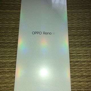 アンドロイド(ANDROID)の新品 oppo reno a SIMフリー 本体 ブラック 4GB 64GB(スマートフォン本体)