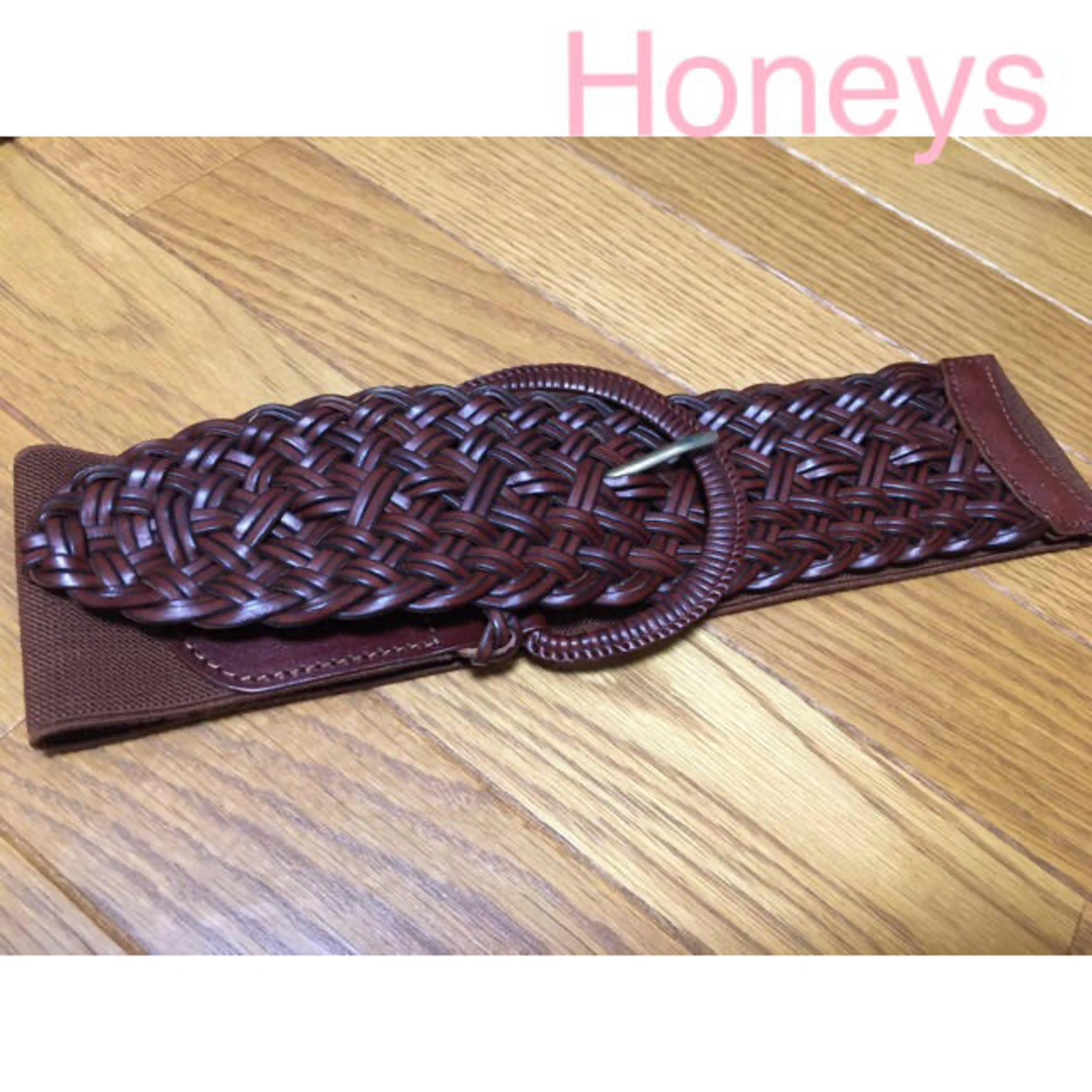 HONEYS(ハニーズ)のused♡かわいい♡Honeys メッシュウエストベルト　ハニーズ レディースのファッション小物(ベルト)の商品写真