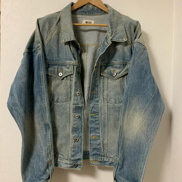 【Mサイズ】MintCrew Denim Raglan Jacket メンズのジャケット/アウター(Gジャン/デニムジャケット)の商品写真