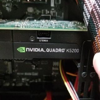 クアドロ(QUADRO)の美品 Quadro k5200(PCパーツ)