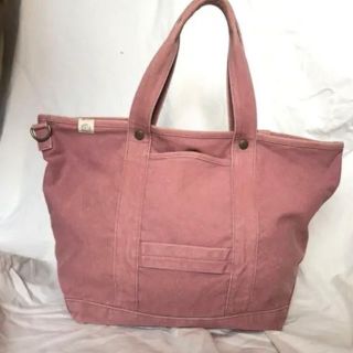 ポーター(PORTER)のSLOWスロウ◆2WAYトートバッグ/キャンバス/RED/PINK(トートバッグ)